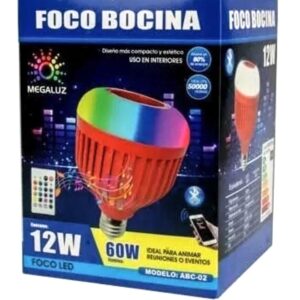 Foco bocina e26 12w