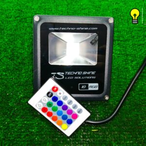 Reflector LED RGB con control remoto